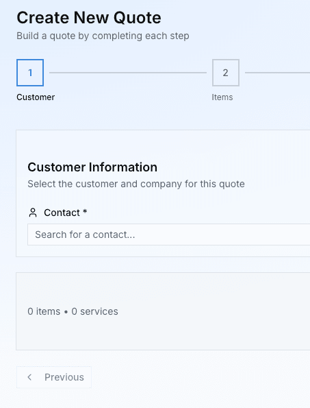 Metols Quoting module — Build quotes with CWT pricing, grade extras, and margin analysis